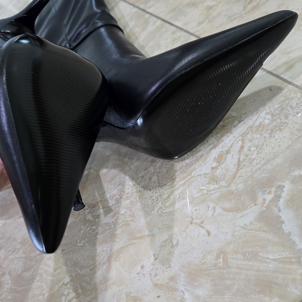 Steve Madden Voca Black Knee-High Women's Boots - Picture 8 of 11